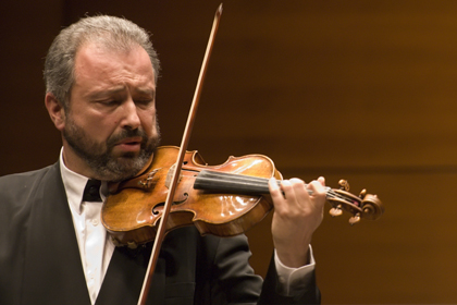 D. Sitkovetsky im Violinkonzert von Tschaikowsky